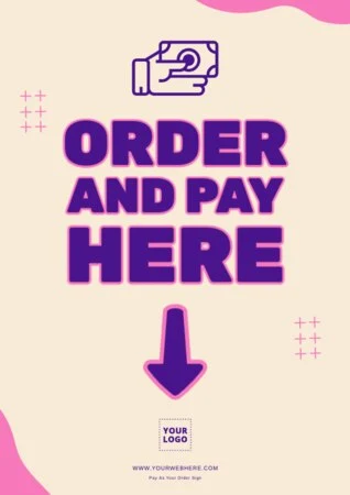 Edit a payment sign