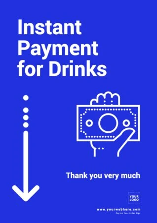 Edit a payment sign