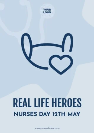 Edit a Nurses Day flyer