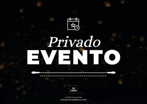 Edita un letrero Privado