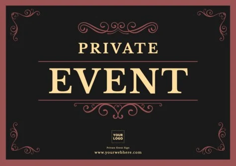Edit a Private poster