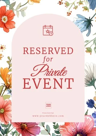 Edit a Private poster