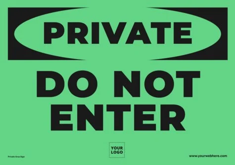 Edit a Private poster