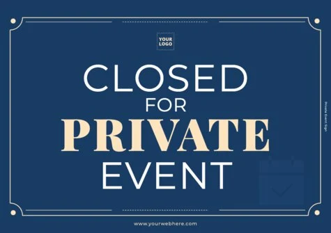 Edit a Private poster