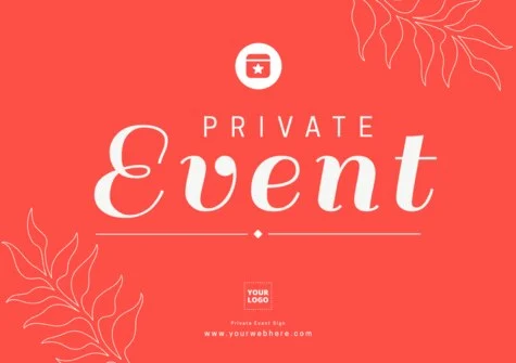 Edit a Private poster