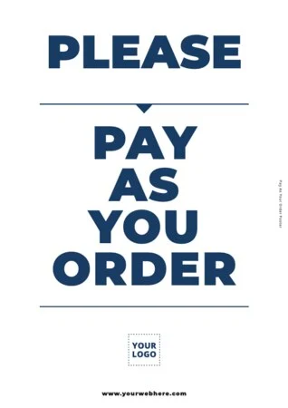 Edit a payment sign