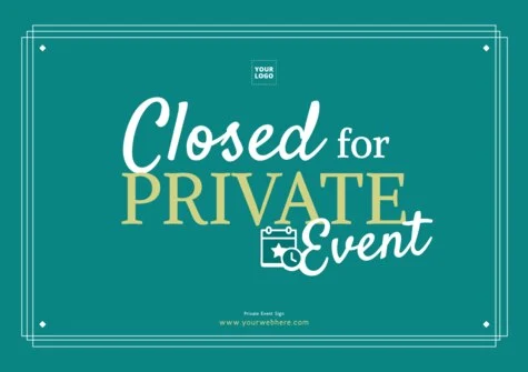 Edit a Private poster
