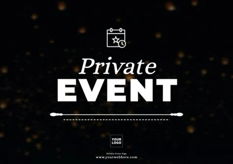 Edit a Private poster