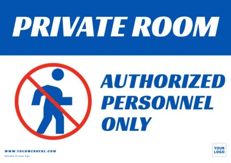 Edit a Private poster