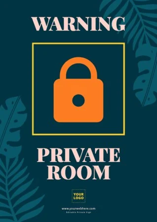 Edit a Private poster