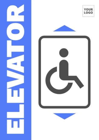 Edit signs for disabled