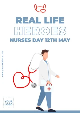 Edit a Nurses Day flyer