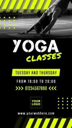 Edit a yoga or pilates template