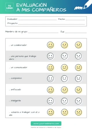 Edita una evaluación de grupo