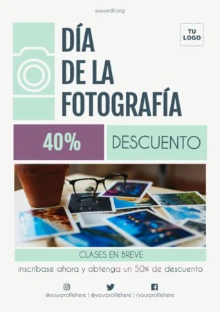 Edita una plantilla para redes sociales