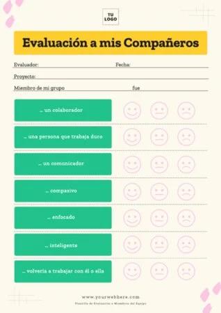 Edita una evaluación de grupo
