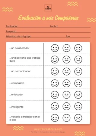 Edita una evaluación de grupo