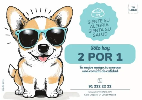 Edita un banner del Día de los Perros