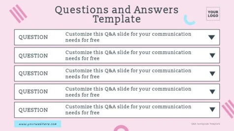 Edit a Q&A sheet template