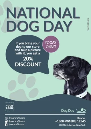 Edit a Dog Day design