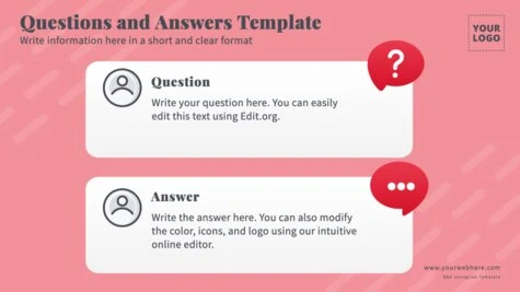 Edit a Q&A sheet template
