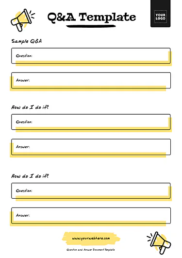 Custom Questions Answers Templates Custom Questions Answers Templates