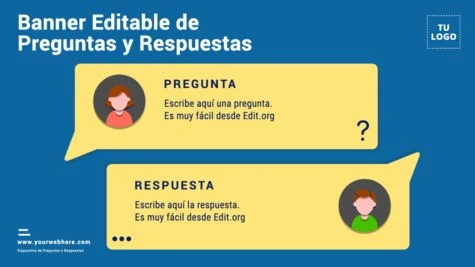 Edita una plantilla de FAQs
