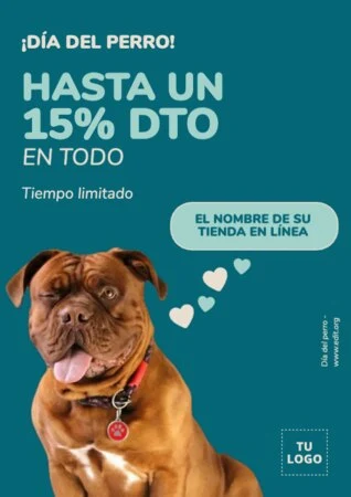 Edita un banner del Día de los Perros