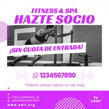 Editar una plantilla de Hazte Socio