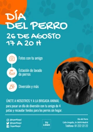 Edita un banner del Día de los Perros