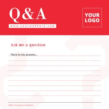 Edit a Q&A sheet template