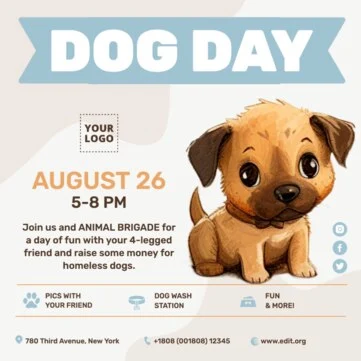 Edit a Dog Day design