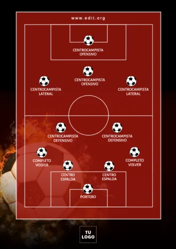 Edita una alineación online