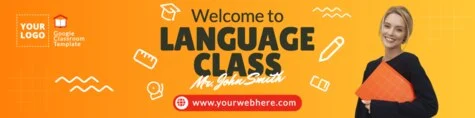Edit a Google Classroom header