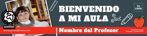 Edita una portada de Google Classroom
