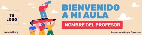 Edita una portada de Google Classroom