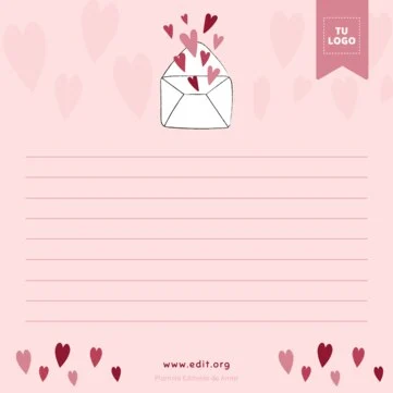 Edita una tarjeta de amor online