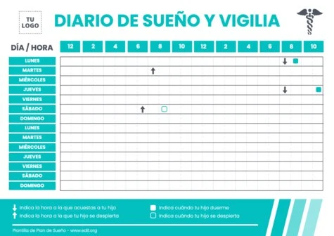Edita un Plan de Sueño
