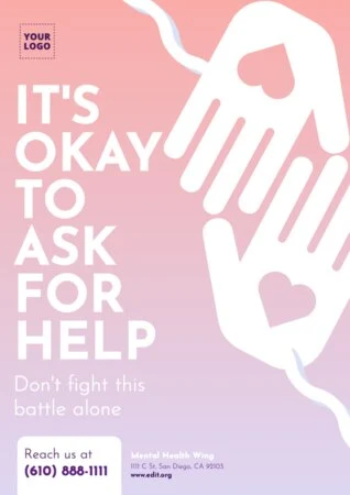 Modifier une affiche sur la santé mentale