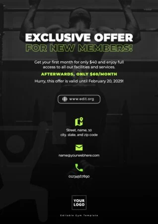 Editar um modelo de Torne-se Sócio