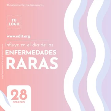 Edita un flyer sobre Enfermedades Raras