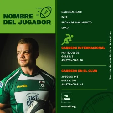 Edita Estadísticas Deportivas