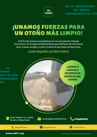 Edita un flyer de Cleanup