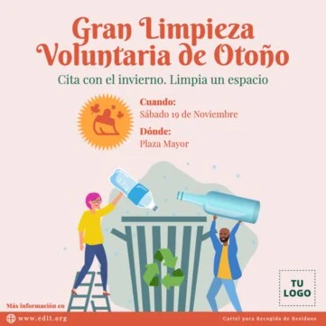 Edita un flyer de Cleanup