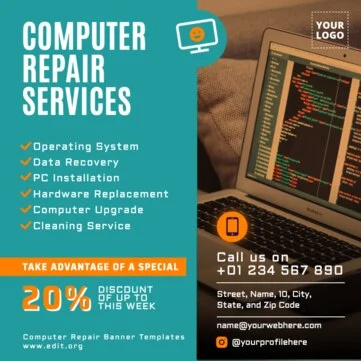 Edit a PC repair banner