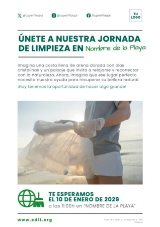 Edita un flyer de Cleanup