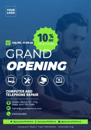 Edit a PC repair banner