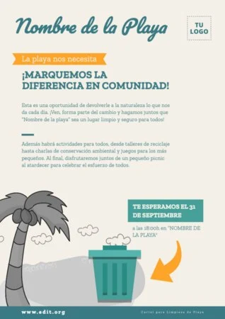 Edita un flyer de Cleanup