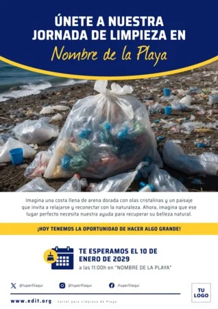 Edita un flyer de Cleanup