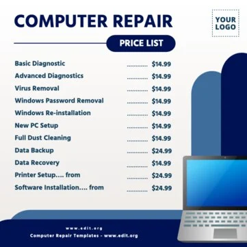 Edit a PC repair banner